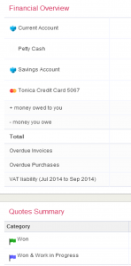 Kashflow Dashboard